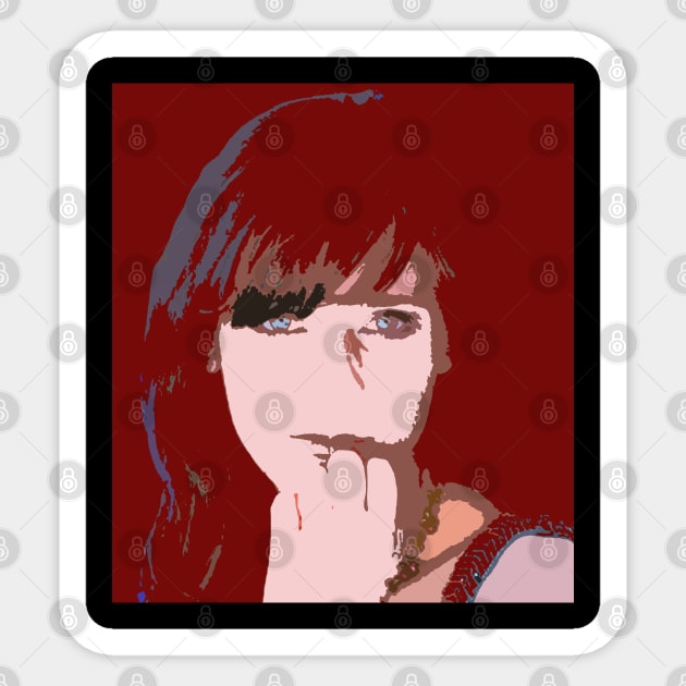 zooey deschanel Sticker by oryan80